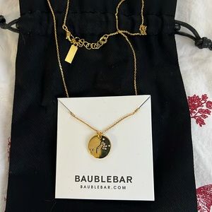 Bauble Bar Scorpio Medallion Necklace